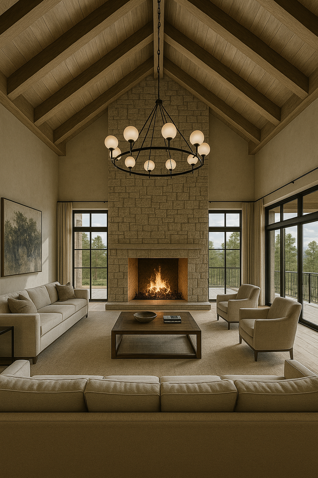 Architectural rendering detail