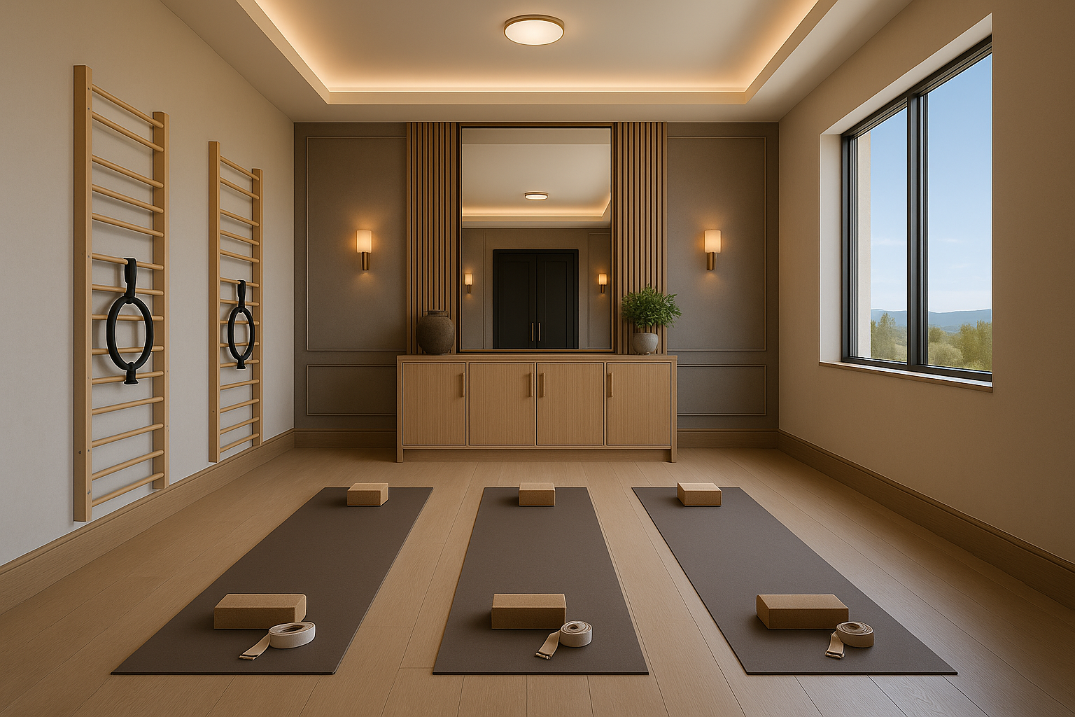 Luxury interior architectural detail