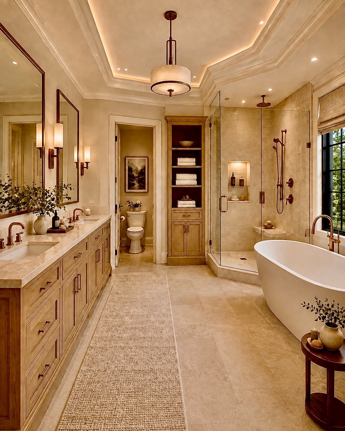 Luxury custom home architectural detail
